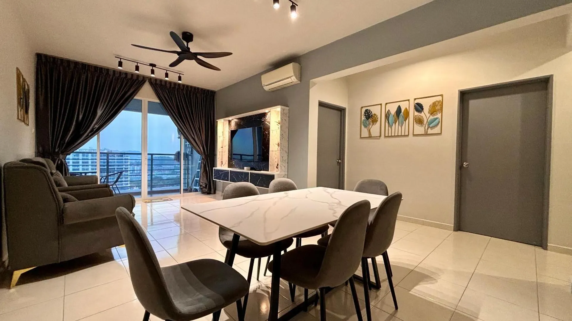 Spacious House 4R 8Pax Wifi-S Pic-Airport Bayan Lepas Apartment